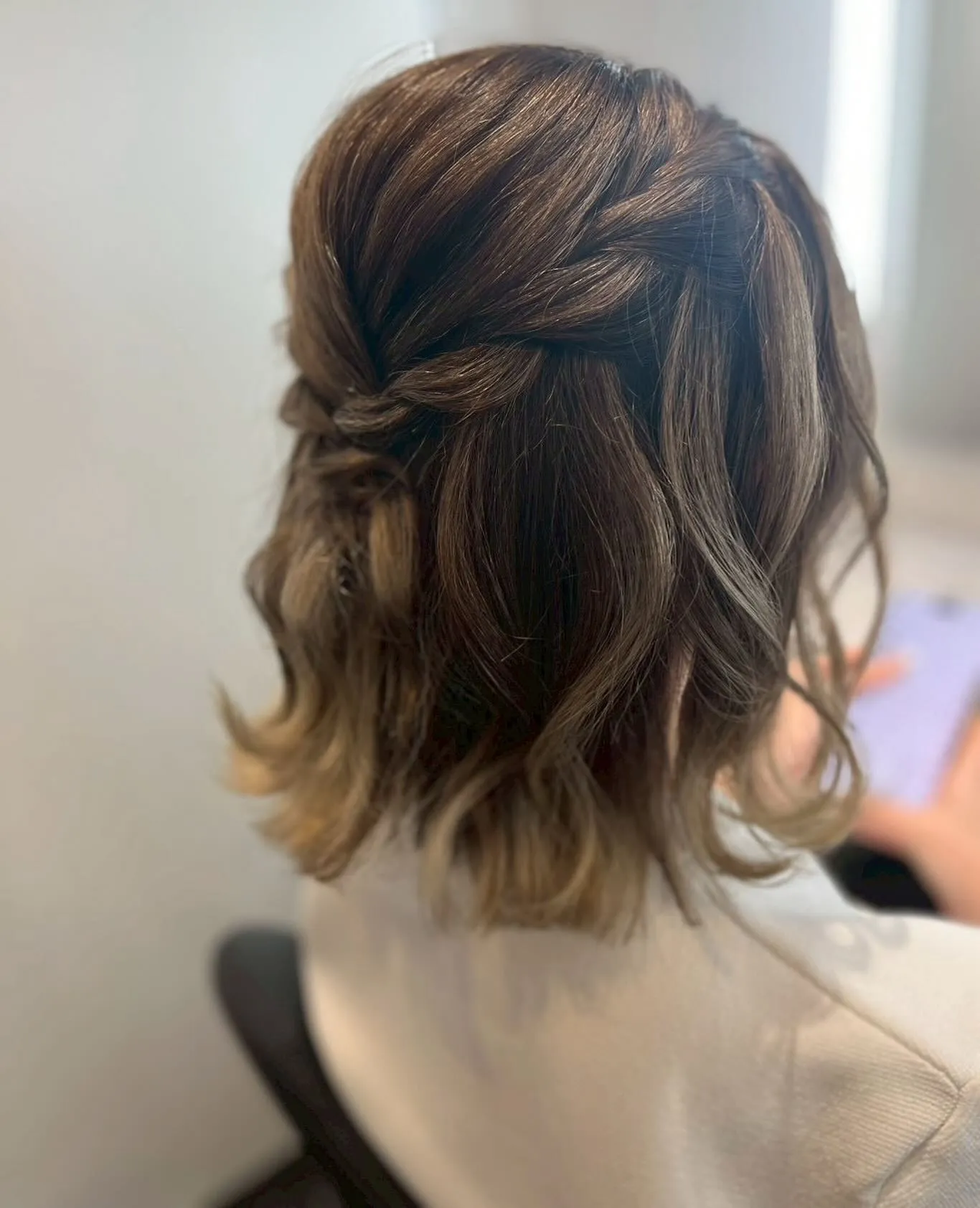 ハーフアップ^ᴗ ᴗ^♡