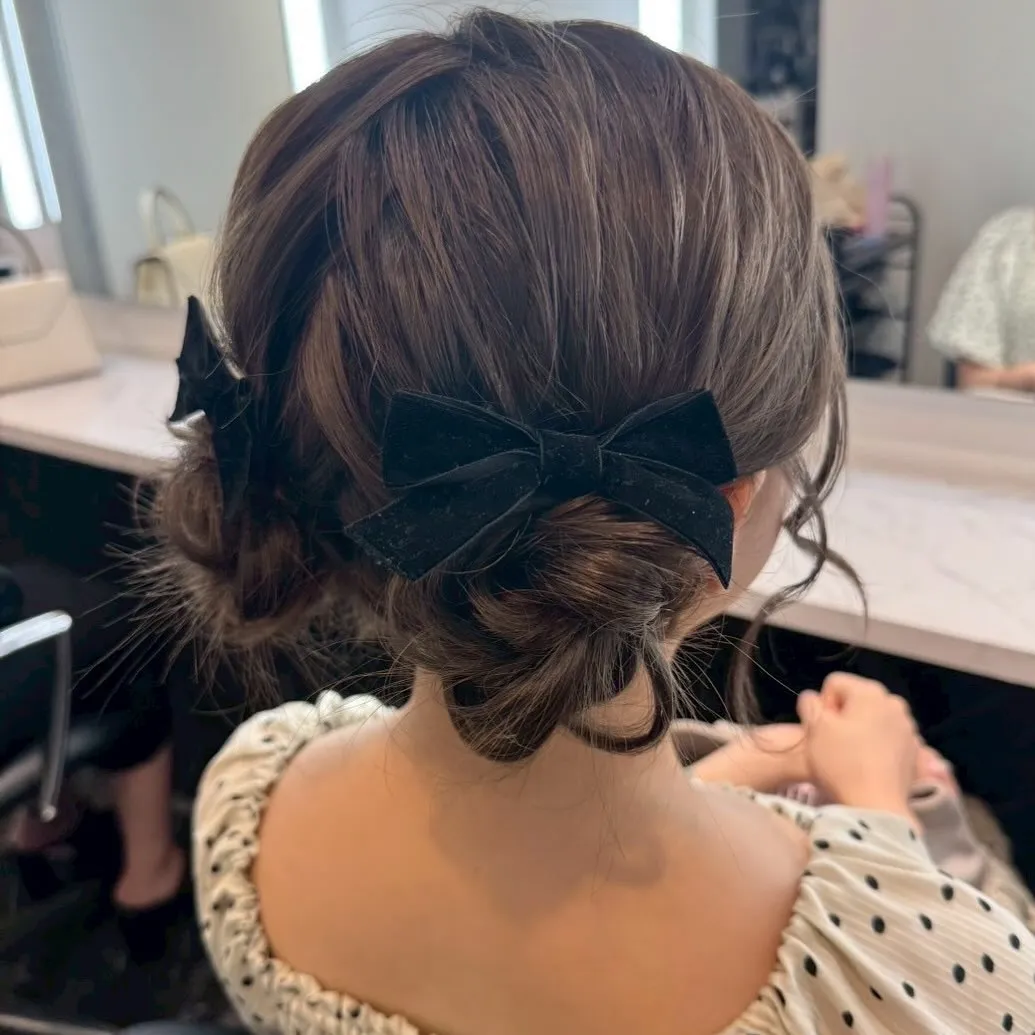 ツインお団子👧🏻‎💞