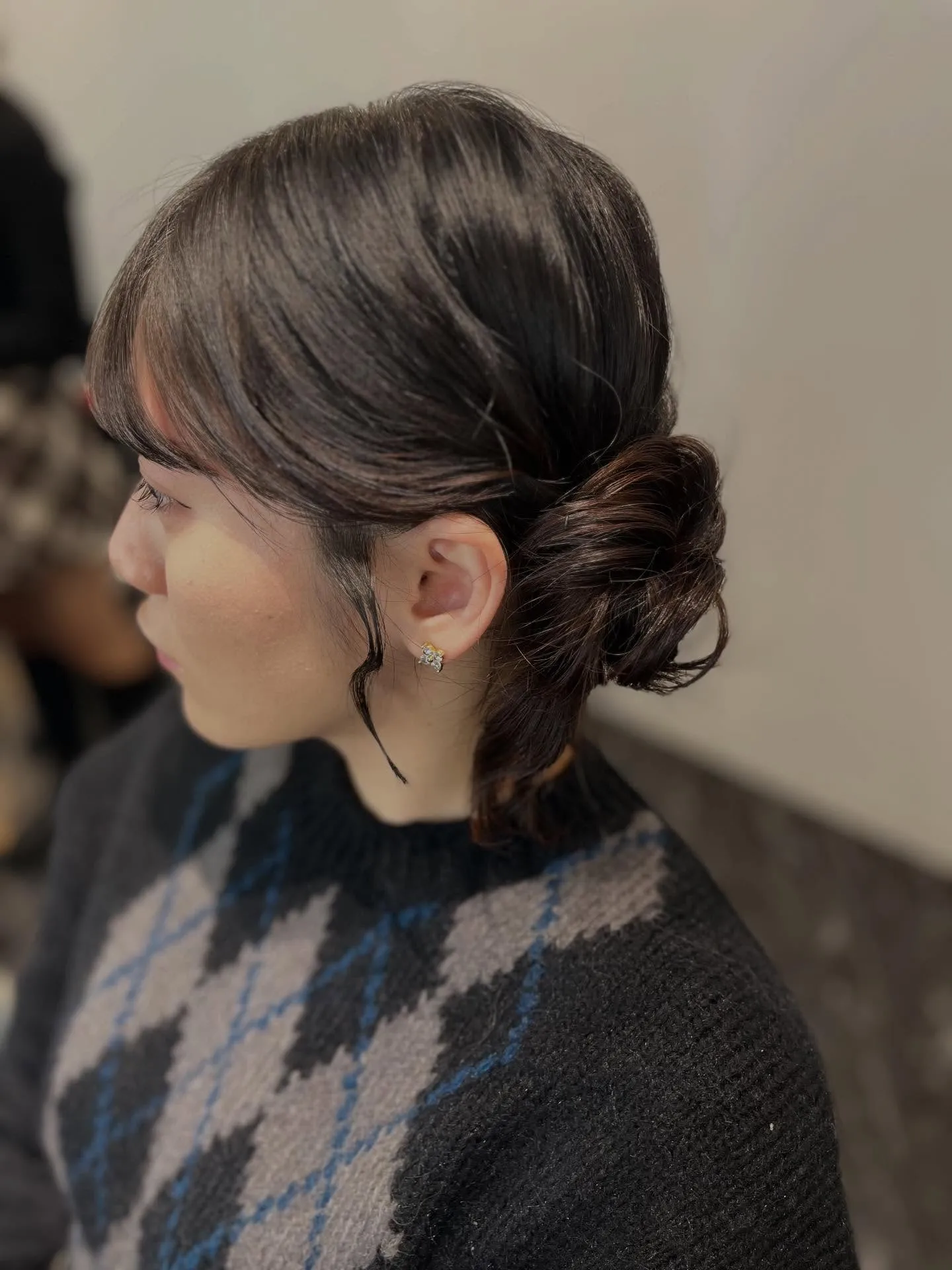 お団子アップ😊