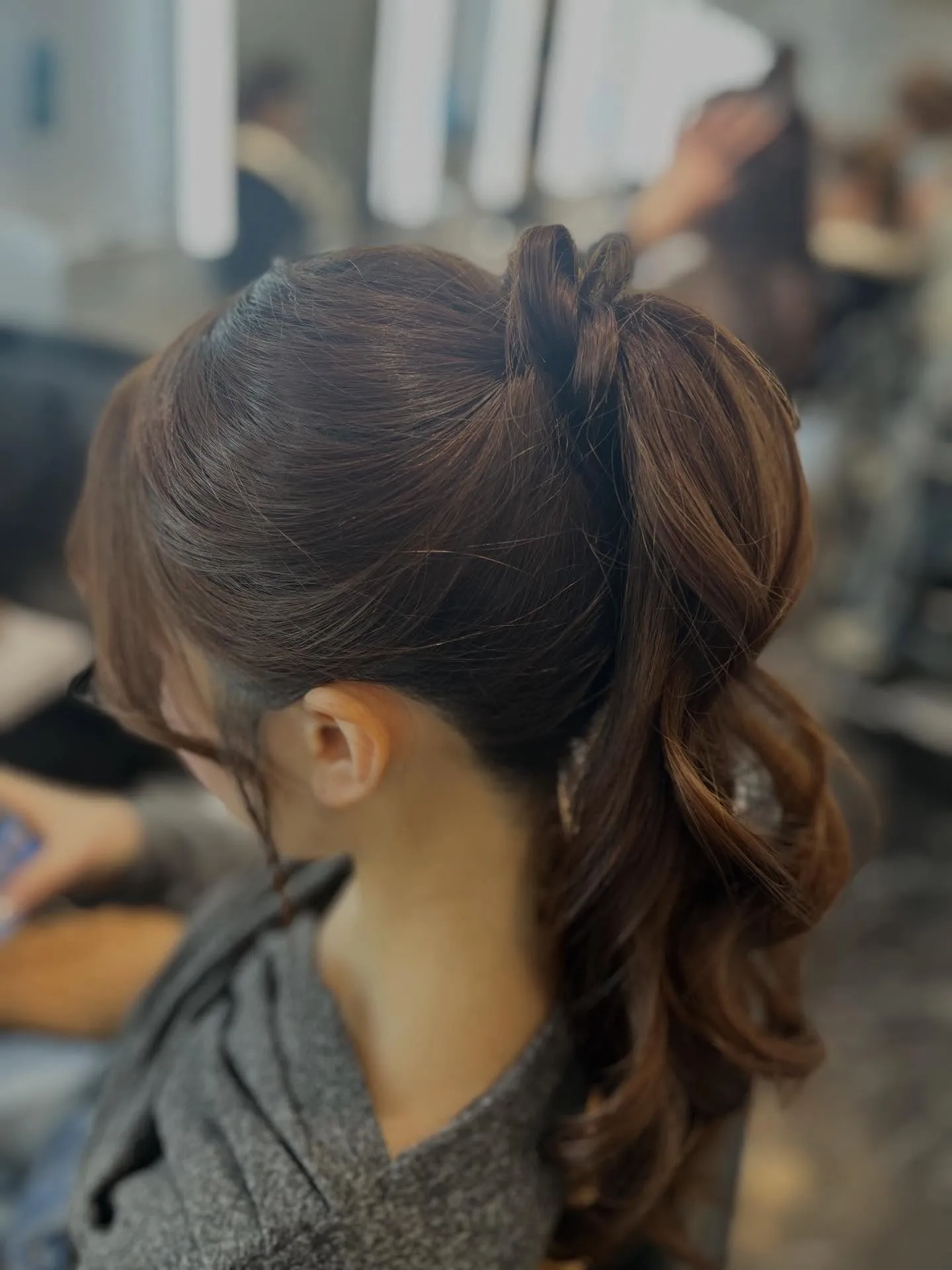 ポニーテール😺